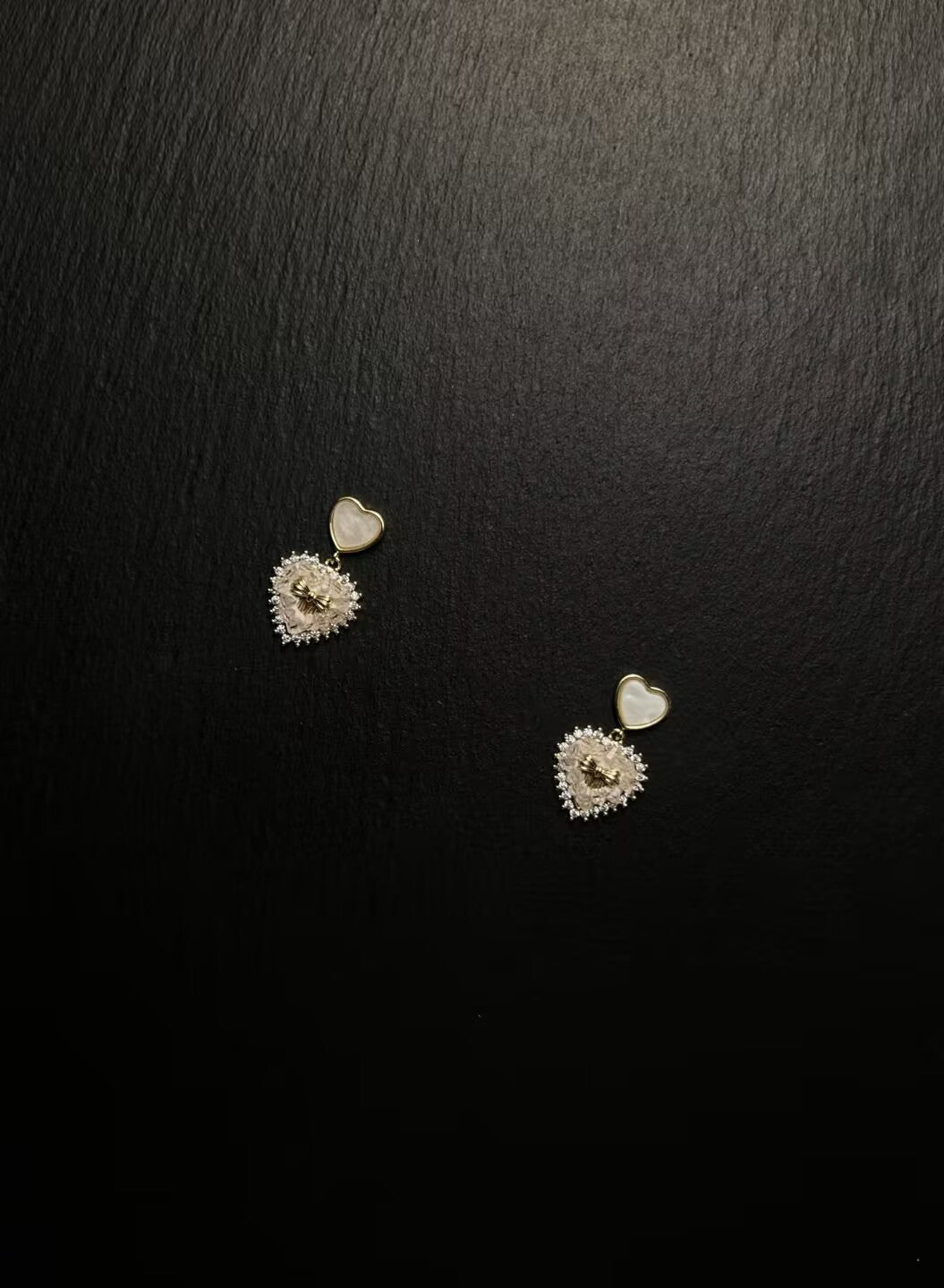 AvoStudio 中古耳饰Sweetheart双心蜜语 Vintage