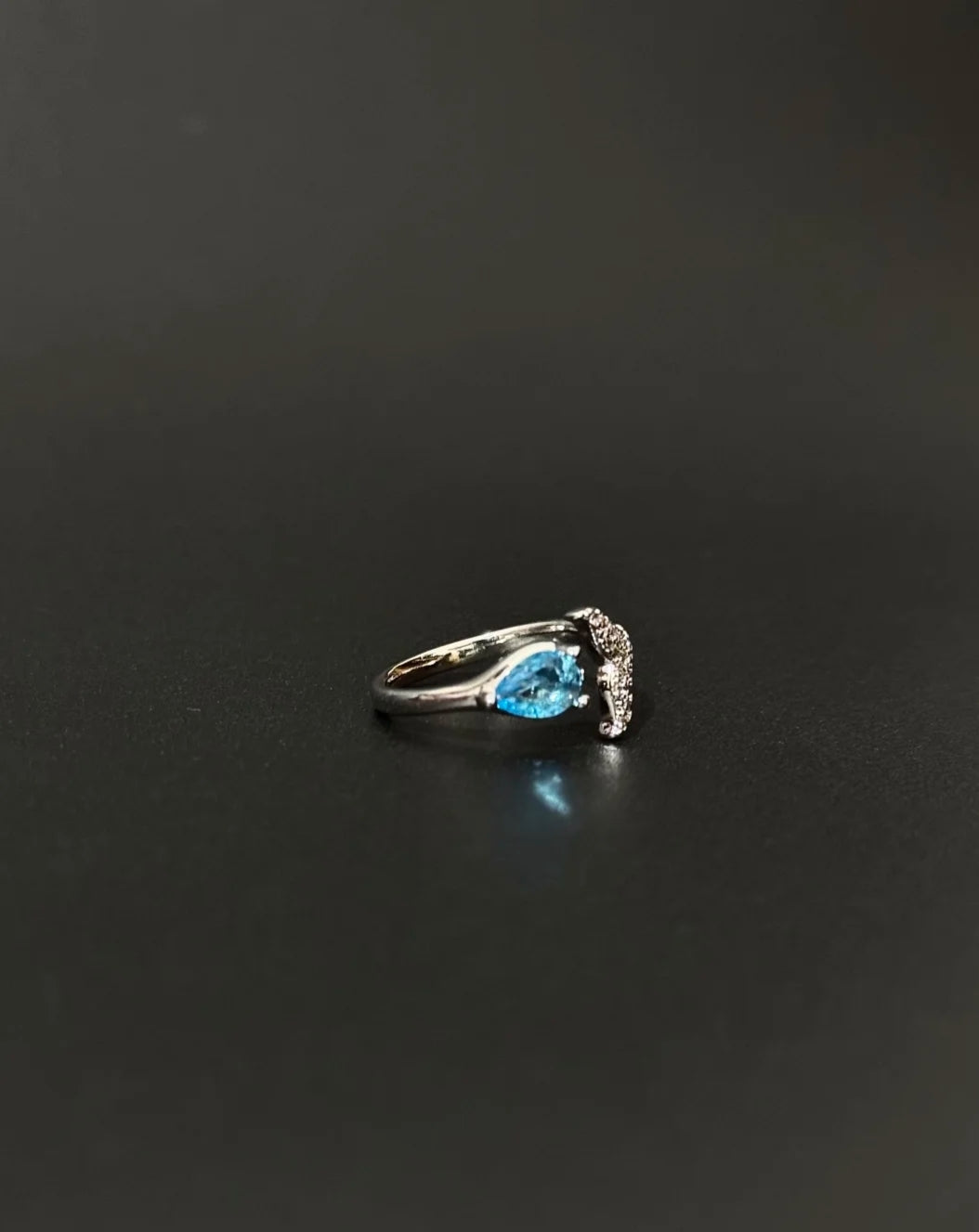 Mermaid tail」藍色人鱼｜戒指