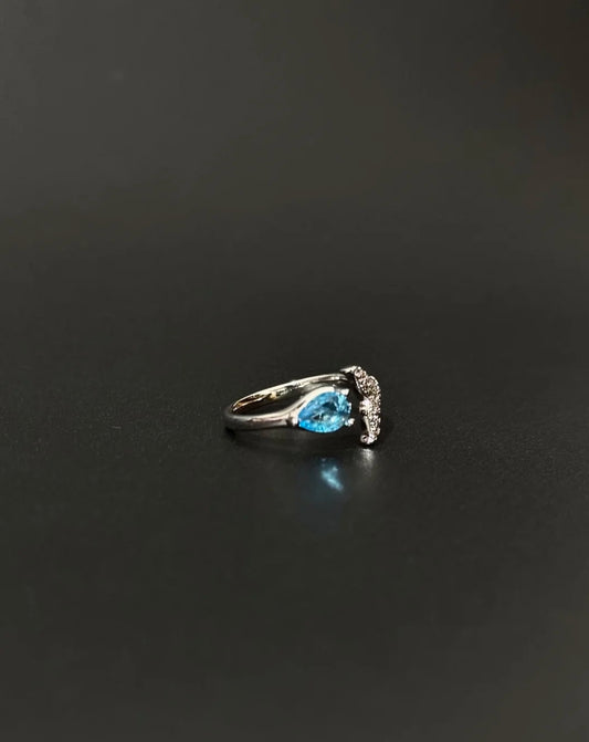 Mermaid tail」藍色人鱼｜戒指