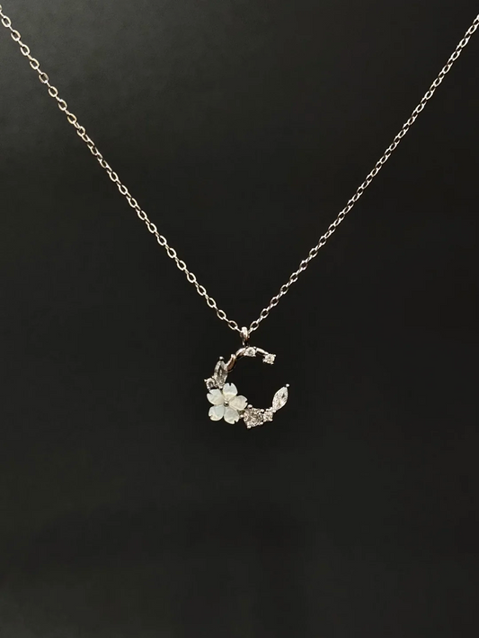 Fleurs de cerisier」樱花月｜项链