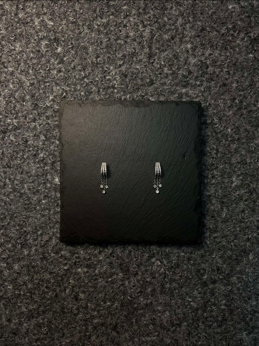 Diamond - Chain Tassel Ear Cuffs