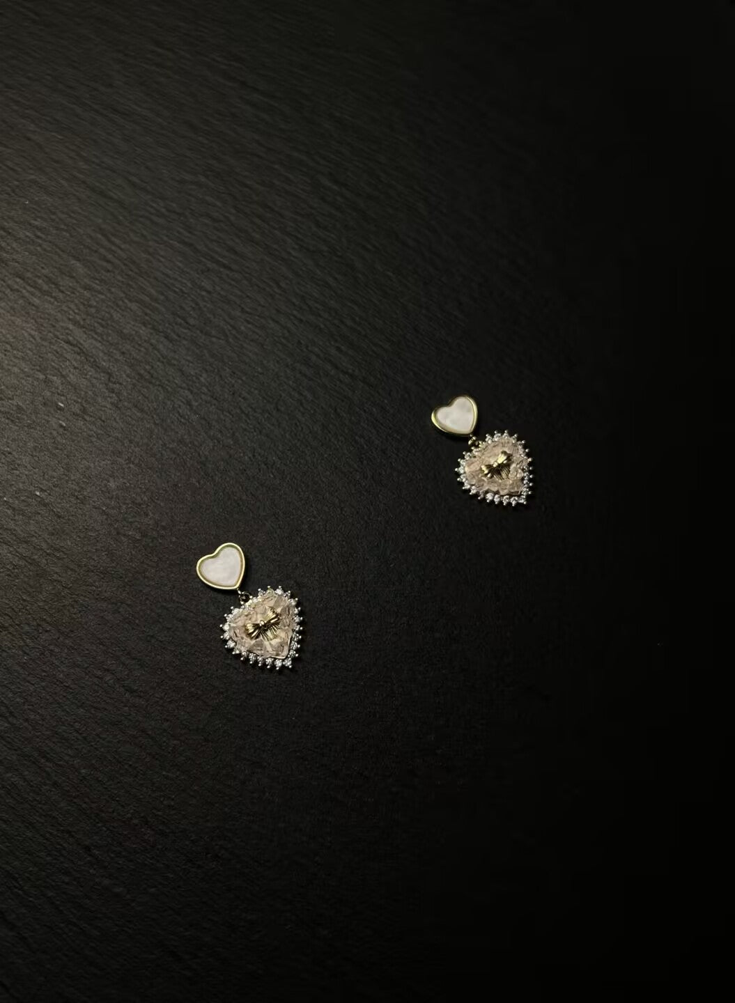 AvoStudio 中古耳饰Sweetheart双心蜜语 Vintage